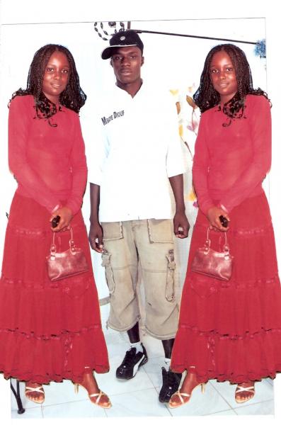 ma grande  soeur ndeye fatou diouf  et moi babacar diouf